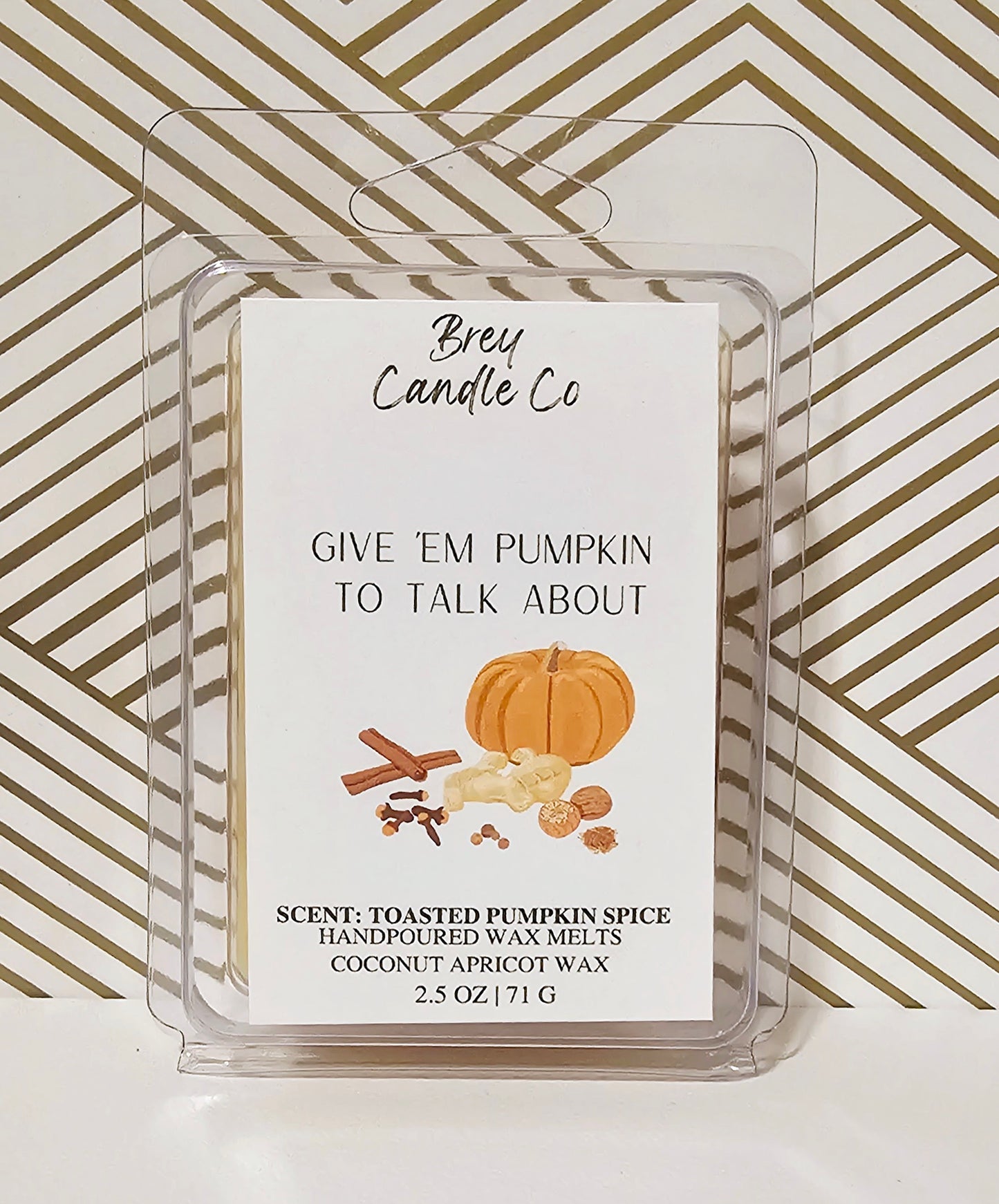 Give 'em pumpkin to talk about Wax Melts